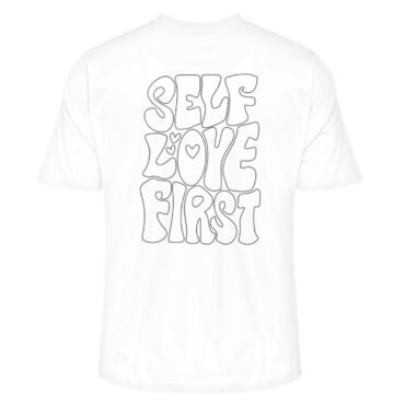 T-Shirt “Self Love First” - Herren Premium Organic Shirt 2.0 ST/ST-3