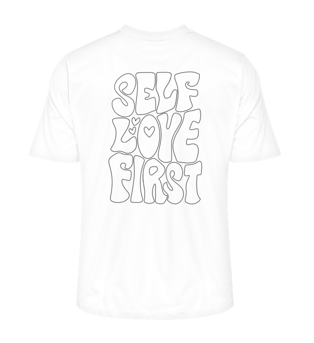 T-Shirt “Self Love First” - Herren Premium Organic Shirt 2.0 ST/ST-3