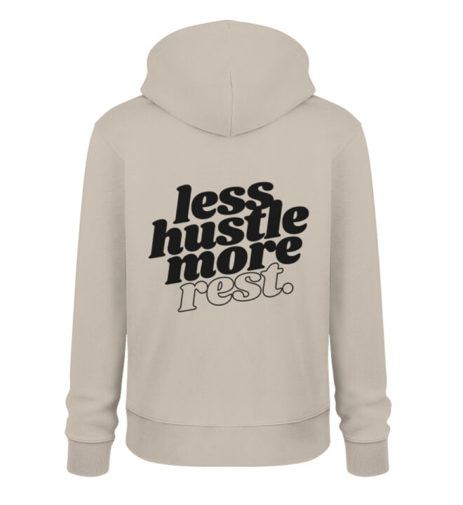 Hoodie “Less Hustle More Rest” - Unisex Organic Hoodie 2.0 ST/ST-7081